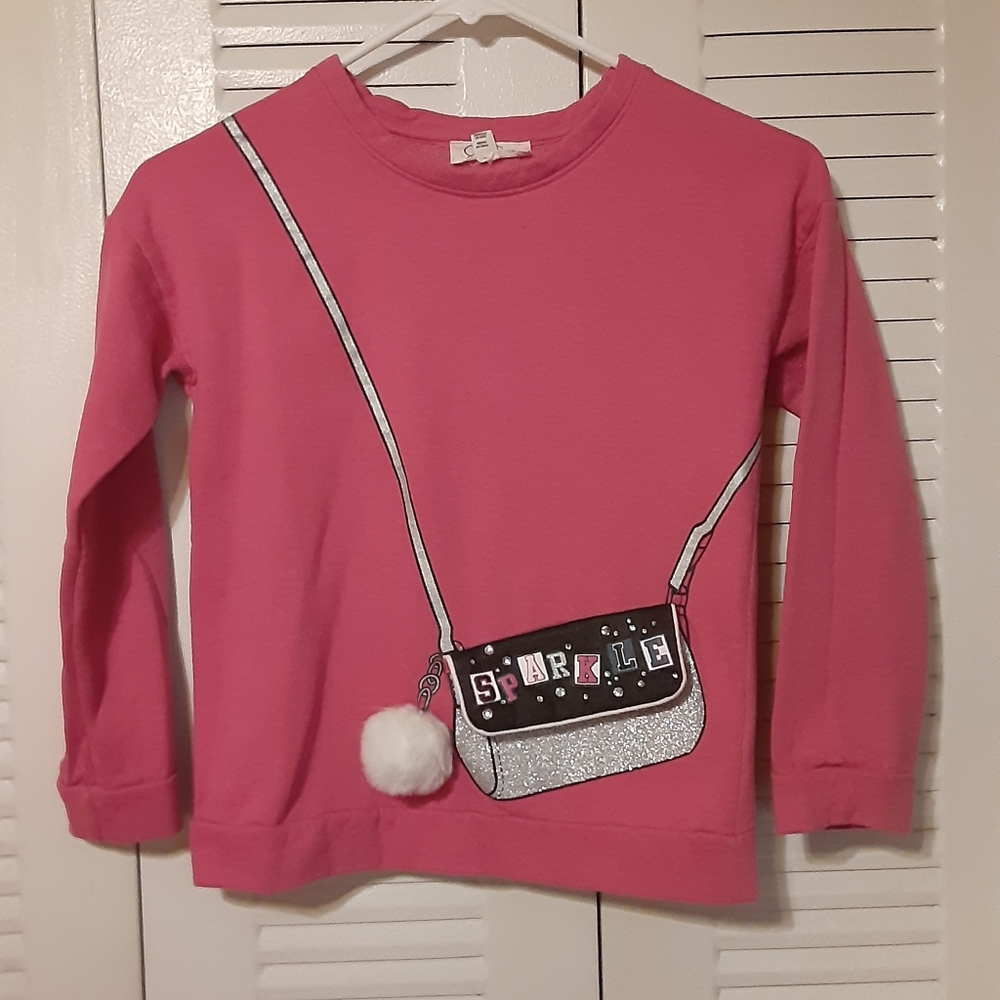 Jessica Simpson pink sweatshirt
